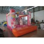 Custom Made Inflatable Small bouncer Pink inflatable rabbit Jump house on sale