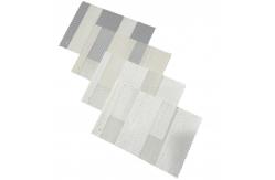 China 3M Width 5% Openness Sunscreen Zebra Roller Blinds Fabrics For Window Treatment supplier