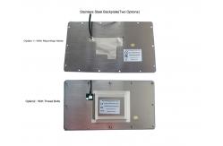 China EMC Panel Mount Rubber Rugged Military Keyboard With Backlight supplier