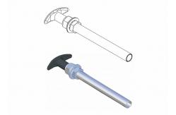 China Twist Lock Push Pull Control Cable Assembly Control Head For Throttle Stop supplier