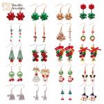 Trees Bells Snowflakes Santa Womens Christmas Earrings For Girls Holiday for sale
