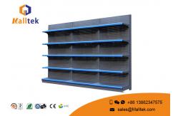 China Heavy Duty Supermarket Gondola Shelving Modern Adjustable Shelf Height supplier