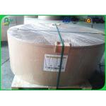 Cream White Bond Big Paper Rolls , 70gsm 80gsm Woodfree Paper For School Note Book for sale