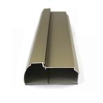 Champagne Color Aluminum Curtain Wall Profile T5 For Building Materials for sale