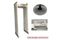 China Waterproof Walk Through Security Scanners 33 Detection Zones For Sensitive Mental supplier