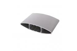 China Custom Building Facade Extruded Aerofoil Fins Aluminum Profile Louvers Blade supplier