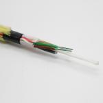 Anti-rat Bite Outdoor Optical Fiber Cable Aerial Single Mode 12 48 96 Core Adss Fiber Optic Cable for sale