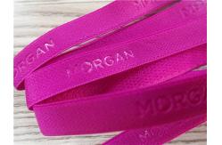 China Non - Slip Tape Customiezd 3D Rubber Patches Silk Screen Printing On Woven Tape supplier