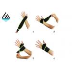 3mm Lifting Wrist Wraps Thumb Loop ,  Palm Gym Equipment Wrist Straps for sale
