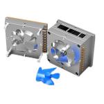 ABS Electric Fan Shaft Leaf Plastic Injection Single Cavity Mould 3 Plates for sale
