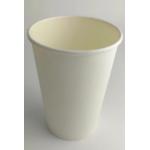 Beverage Ripple Paper Cup With Lid Single Wall 8oz Recyclable Compostable