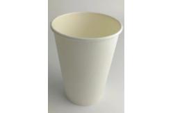 China Beverage Ripple Paper Cup With Lid Single Wall 8oz Recyclable Compostable supplier