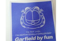 China Customized Design T Shirt Woven Label , Garment Neck Woven Label supplier