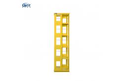 China Removable Metal Book Shelf Steel Book Stand Display For Library supplier