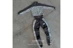 China Windproof Two Piece Zip Up Jacket Tracksuit 3m Reflective Tracksuit Men Eco Friendly supplier