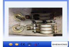 China Tower Erection Tools 3 Ton Nylon Sheave Hook Fitting Lifting Tackle Blocks supplier