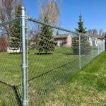 5.0MM Metal Wire Mesh Fencing Durable Chain Link Farm Fence for sale
