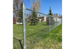 China 5.0MM Metal Wire Mesh Fencing Durable Chain Link Farm Fence supplier