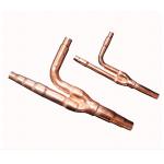 High Durability Heat Exchanger Components of Branch Copper Pipe for sale