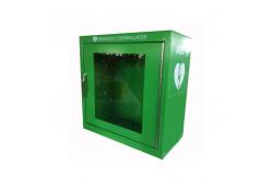 China Customized Metal Material AED Defibrillator Cabinets With / Without Alarm supplier