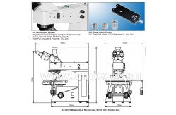 China Industrial Metallurgical Optical Microscope UIS BF / DF, DIC With Halogen Lamp A13.0215 supplier