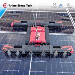 Latest Semi-Automatic Solar Panel Cleaning Robot Remote Controlled Solar Cleaning Equipment Solar Cleaning Robot for sale