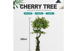 China Fabric Material Plastic Artificial Apple Tree Outside Home Decoration supplier