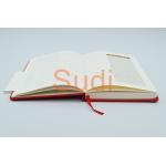 Elastic Band 128 sheets 21cm Hardcover Leather Notebook