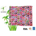 Laminated PUL Waterproof Baby Wet Bag , Eco Friendly Flower Jujube Diaper Bag for sale