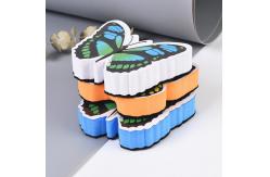 China EVA Magnetic Whiteboard Dry Eraser Felt Chalk Eraser Butterfly supplier