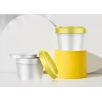 Mono Pp Plastic Cream Jars Round Plastic Jars 45ml Cream Jars Cosmetic Packaging for sale
