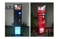 China LCD Advertising Display Mobile Charging Kiosk Electronic Locker System supplier
