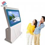 Landscape screen advertising totem| Floor standing digital signage  Win 10 & Touch for sale