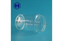China Transparent 30oz 900ml Leak Proof Plastic Jars For Sweets Cracker Dry Cookie supplier