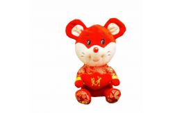 China Chinese Zodiac Rat Stuffed Plush Toy 25cm For New Year supplier