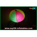 2m Event Diameter Ball Inflatable Lighting Decoration With LED Lighting