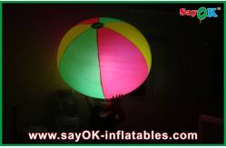 China 2m Event Diameter Ball Inflatable Lighting Decoration With LED Lighting supplier
