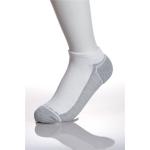 White Nylon Warm Running Socks , Organic Cotton Breathbale No Blister Running Socks for sale