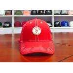 ACE Men Women Solid Color Custom Rubber Patch Logo Baseball Sports Curve Peak Bill Cap Hat for sale