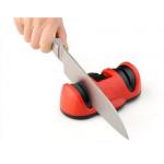 Tear Resistance Plastic Vegetable Cutter Kitchen Knife Sharpener With Suction Pad for sale