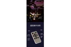 China usb power Led Projector Lamp with 360 rotation CE ROHS certificate supplier