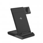 Customize Logo Travel Wireless Charger 12V 1.5A Apple 3 In 1 Wireless Charger for sale