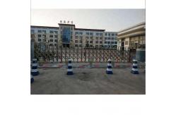 China Anti Collision Automatic Hydraulic Road Blocker , Electric Retractable Rising Bollards supplier