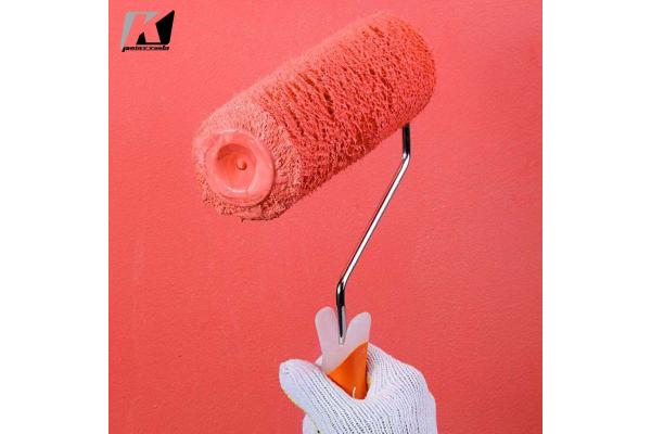 Damask Pattern Fabric Paint Roller 12mm Nap Corrosion Resistant