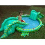 Small Water Park Kids Inflatable Pool with Animal for Backyard Play