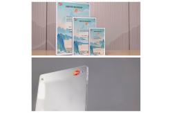 China Double-Sided Magnetic T Shape Acrylic Sign Holder Practical Display supplier