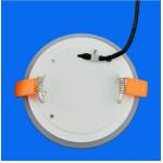 145mm Diameter LED Ceiling Light Lumen 90LM/W And 6+3W Lace Two Color Panel for sale
