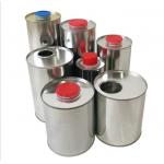 18L Custom Tin Cans CMYK Plastic Cover Empty Metal Paint Tins for sale