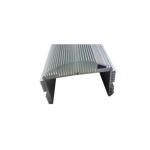LED Road Lamp Aluminum Extruded Heatsink Silvery Anodized 6063 for sale
