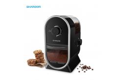 China 100W Coffee Bean Self Grinding Coffee Maker 14 Setting Flat Fashionable Dis Washing supplier